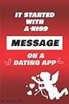 It Started With a Message on a Dating App: 6x9 in Low Content Paperback Nice Gift For Lovers