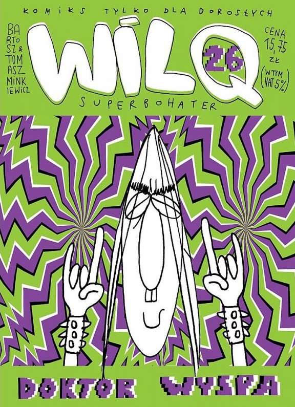 Doktor Wyspa (Wilq Superbohater, #26)