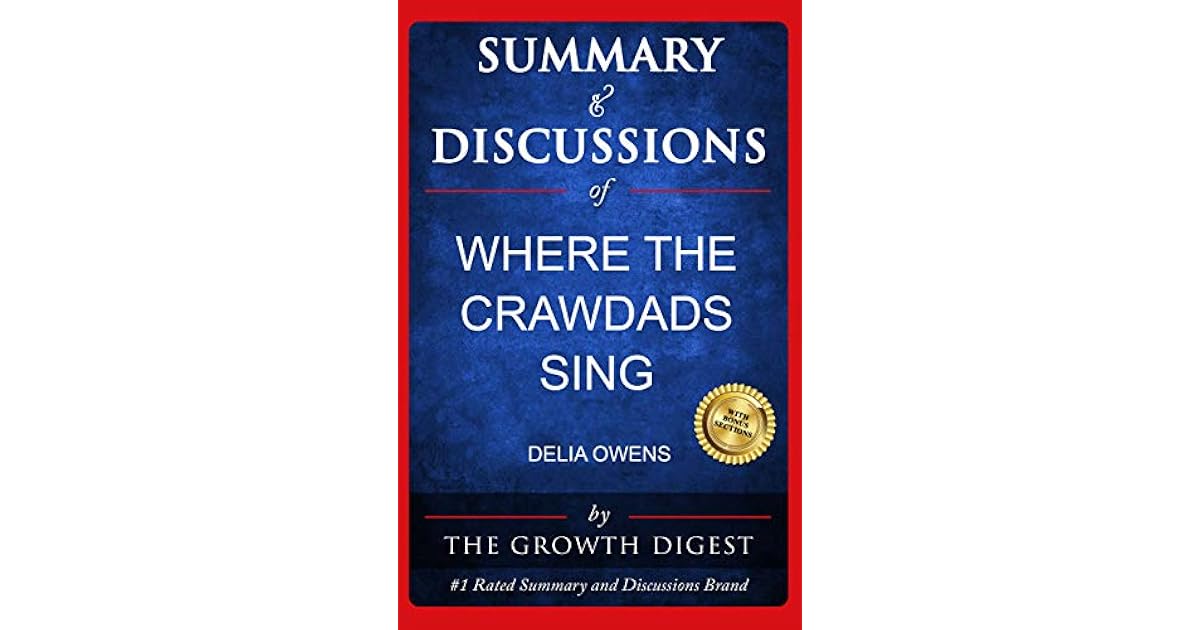 Summary And Discussions Of Where The Crawdads Sing By Delia Owens
