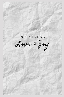 Love and Joy. No Stress: Crumpled White Paper Theme Xmas Planner. Organize&Schedule Your Xmas Shopping. Plan Holiday Activities. Track All The Festive ... Great Gift Idea for Wife, Mom, Grand