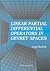LINEAR PARTIAL DIFFERENTIAL OPERATORS IN GEVREY SPACES by L Rodino