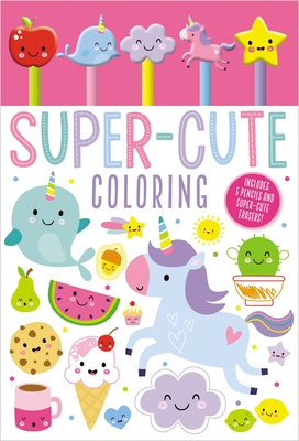 Super-Cute Coloring (Hardcover)