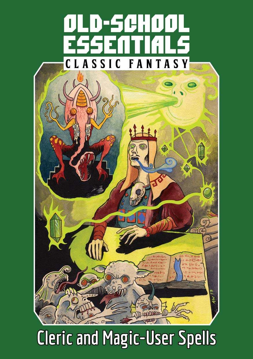 Old-School Essentials Classic Fantasy: Cleric and Magic-User Spells
