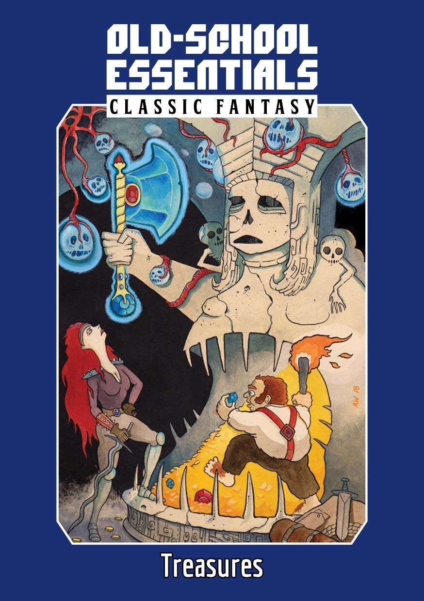 Old-School Essentials Classic Fantasy: Treasures (Hardcover)