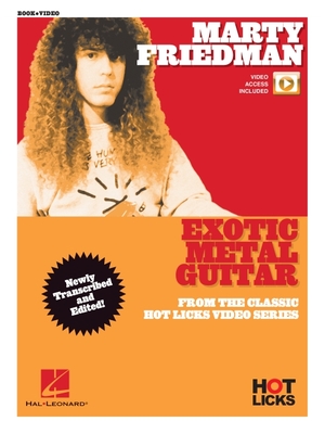 Marty Friedman - Exotic Metal Guitar From the Classic Hot Licks Video Series - Book/Online Media (Paperback)