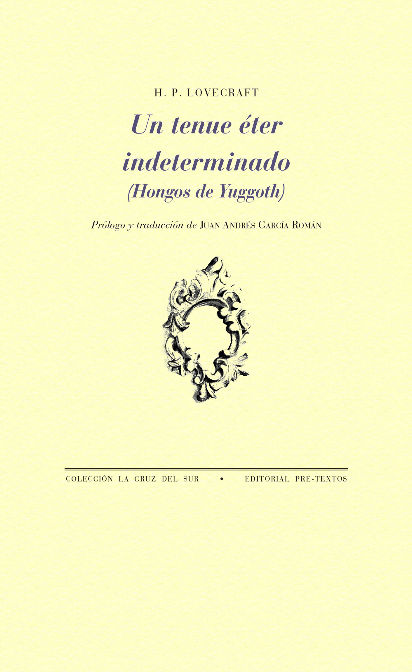 Un tenue éter indeterminado (Hongos de Yuggoth)