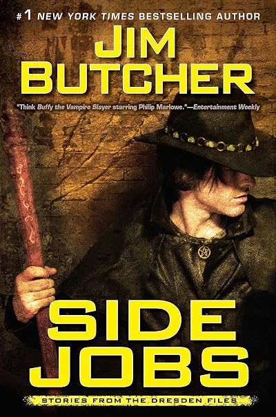 Portada de Side Jobs: Stories from the Dresden Files, de Jim Butcher