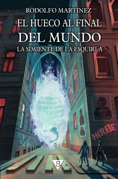 Portada de La simiente de la Esquirla, de Rodolfo Martínez