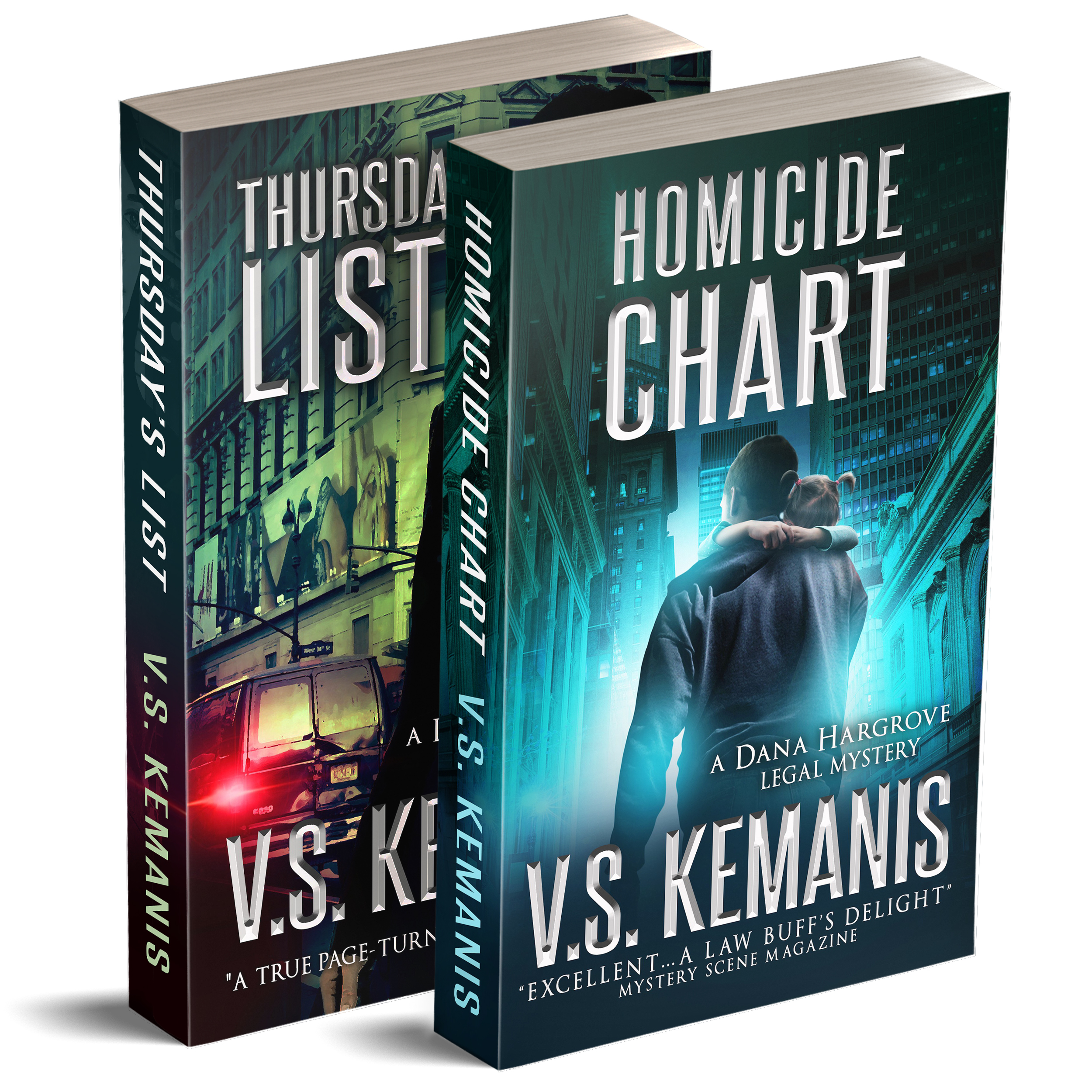 A Dana Hargrove Double: Thursday's List and Homicide Chart (Dana Hargrove #1-2)