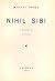 Nihil Sibi by Miguel Torga