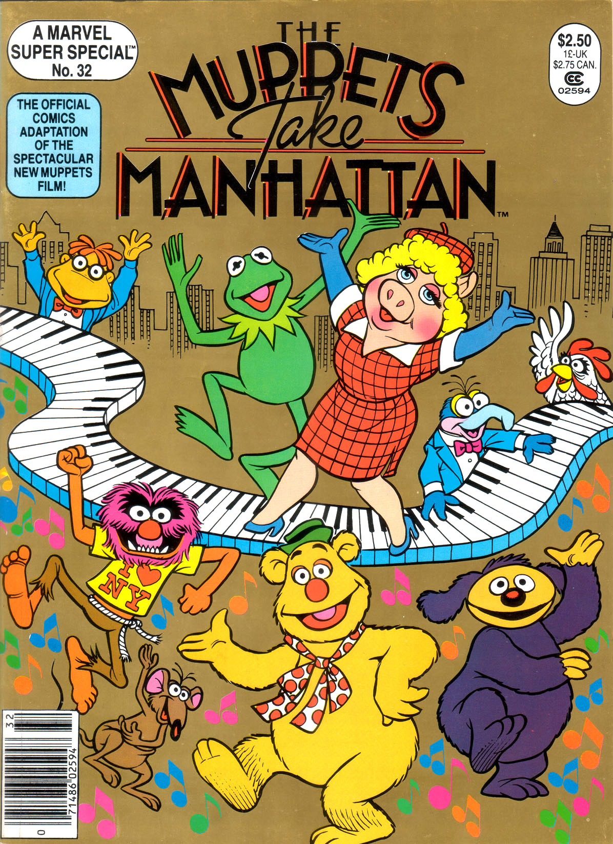 The Muppets Take Manhattan (Marvel Super Special #32)