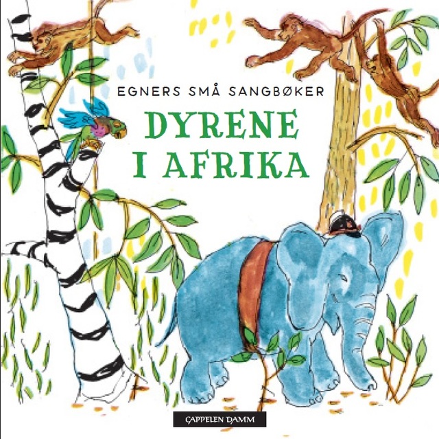Dyrene i Afrika (Board book)