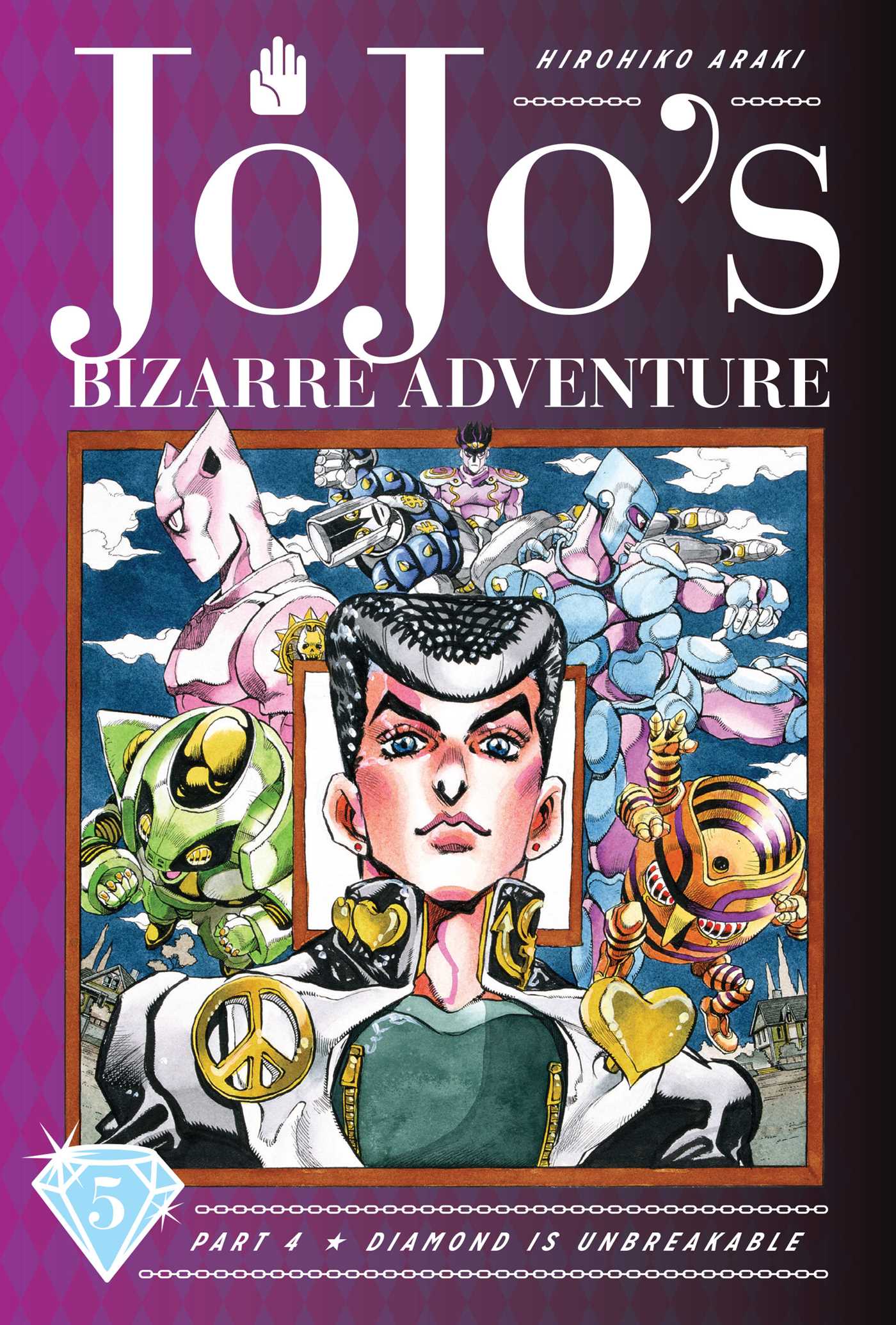 JoJo's Bizarre Adventure: Part 4—Diamond Is Unbreakable, Vol. 5 (Hardcover)
