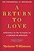 Return to Love by Marianne Williamson