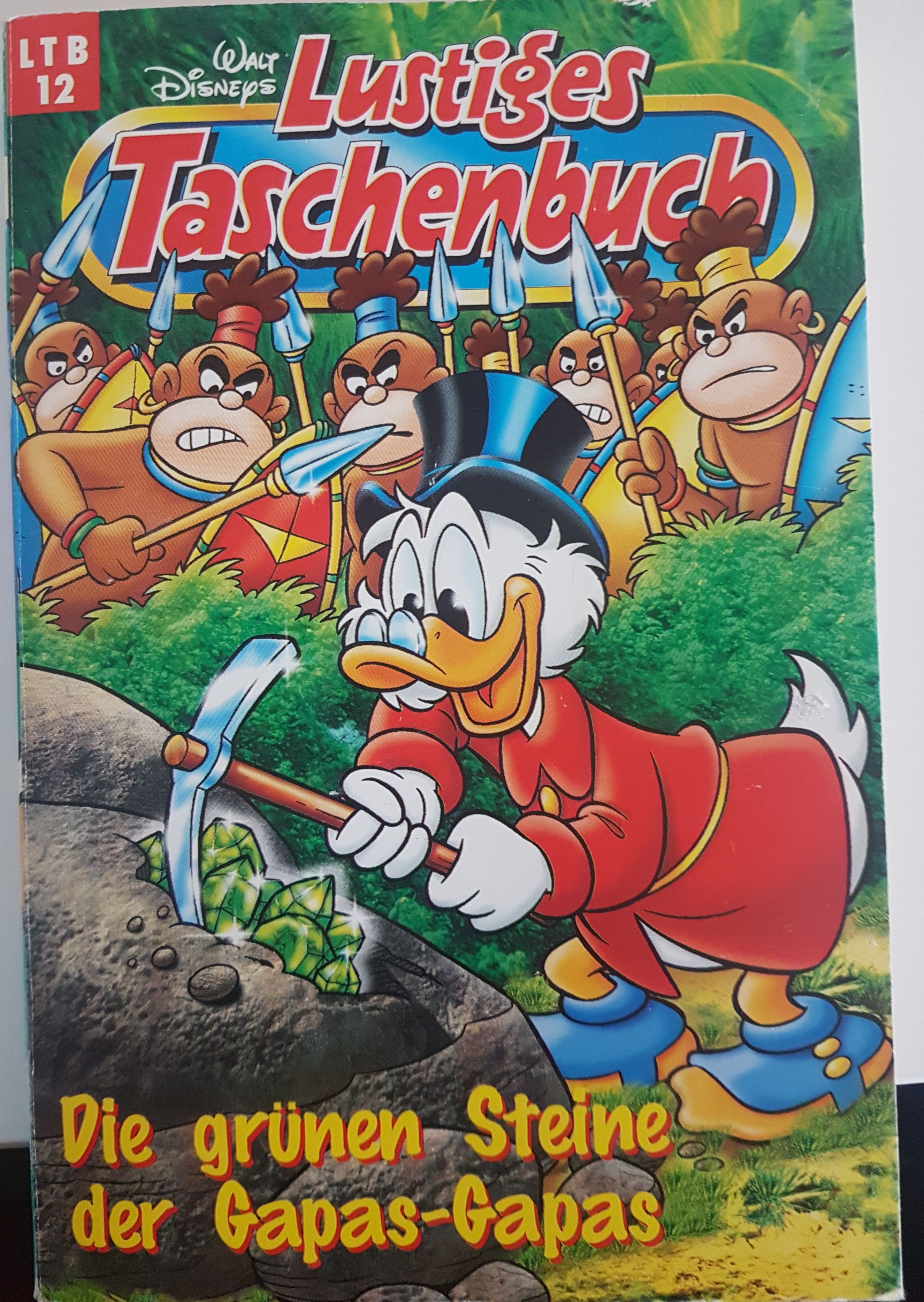Die Grünen Steine der Gapas Gapas (Lustiges Taschenbuch, LTB #12)
