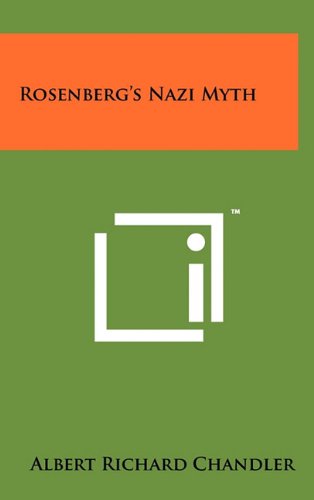 Rosenberg's Nazi Myth (Hardcover)