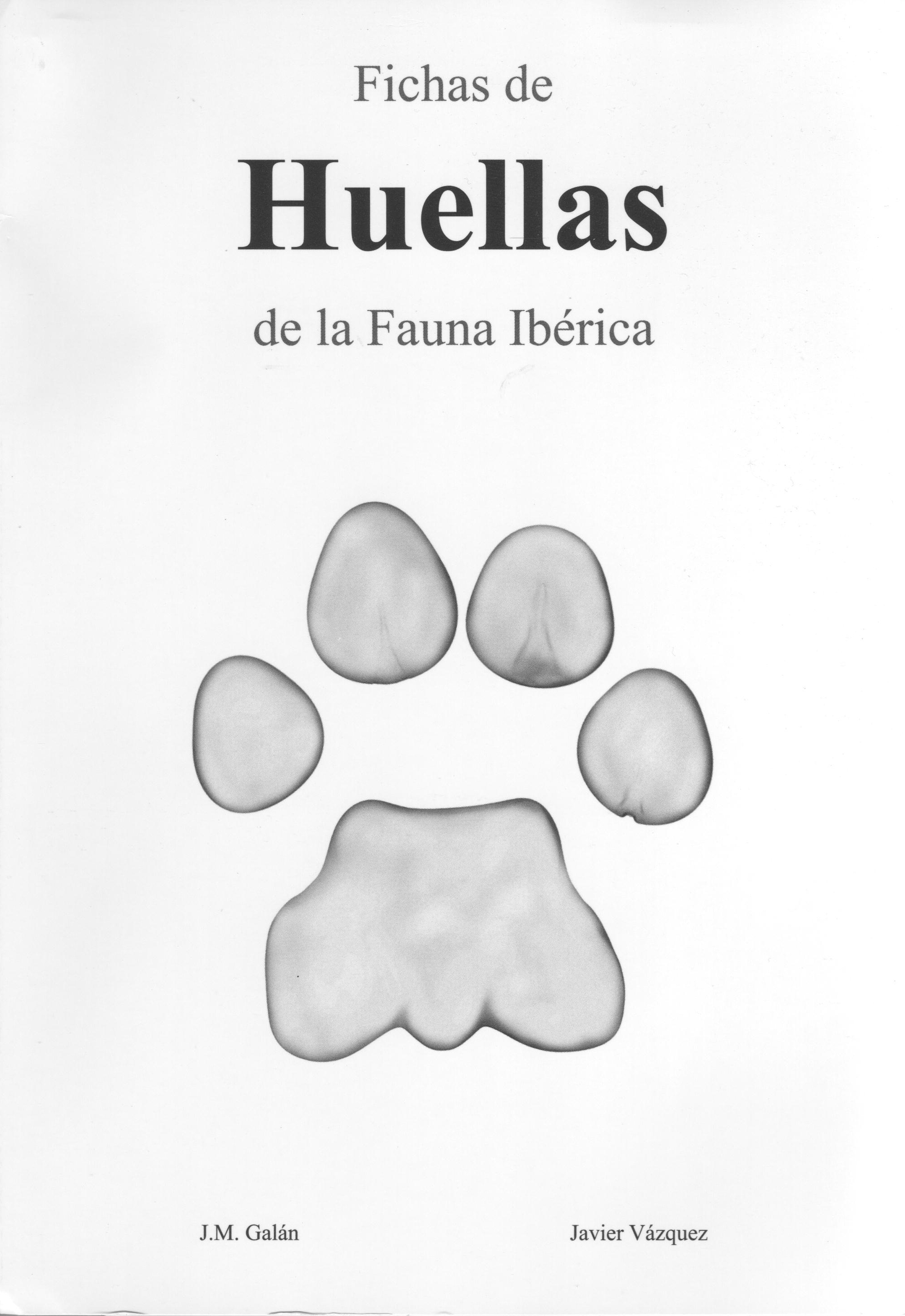 Fichas de huellas de la Fauna Ibérica