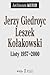 Jerzy Giedroyc - Leszek Koł...
