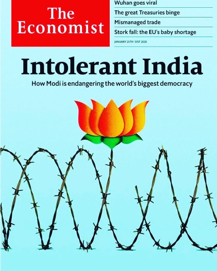 The Economist Intolerant India