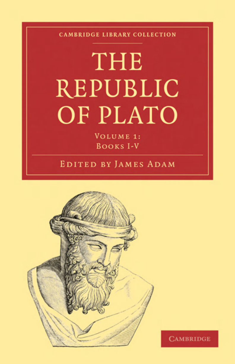 The Republic of Plato vol. 1: Cambridge Library Collection. Classics. Greek edition (Paperback)