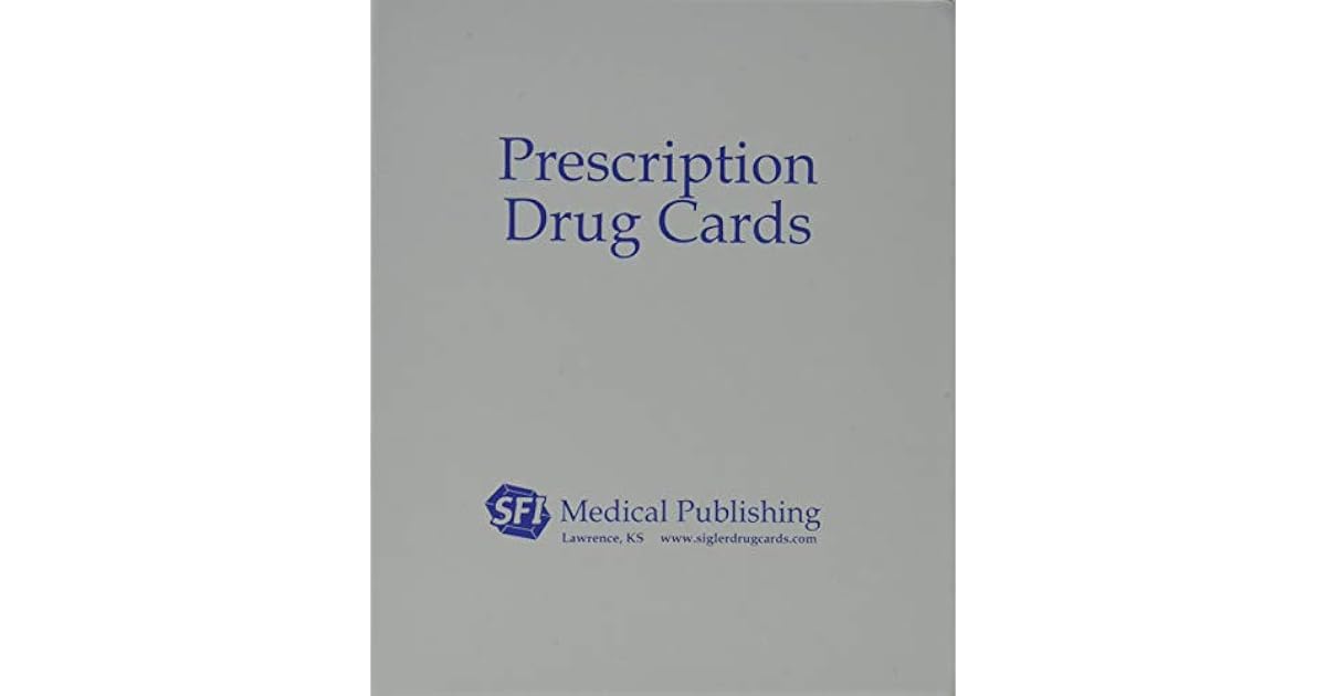 Sigler's Prescription TOP 300 Drug Cards 2019 by Jeffrey D. Sigler