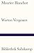 Warten Vergessen by Maurice Blanchot