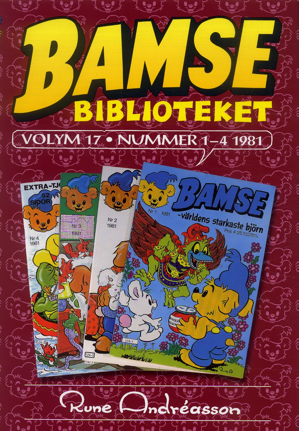 Bamsebiblioteket. Vol. 17, Nummer 1-4 1981 (Hardcover)