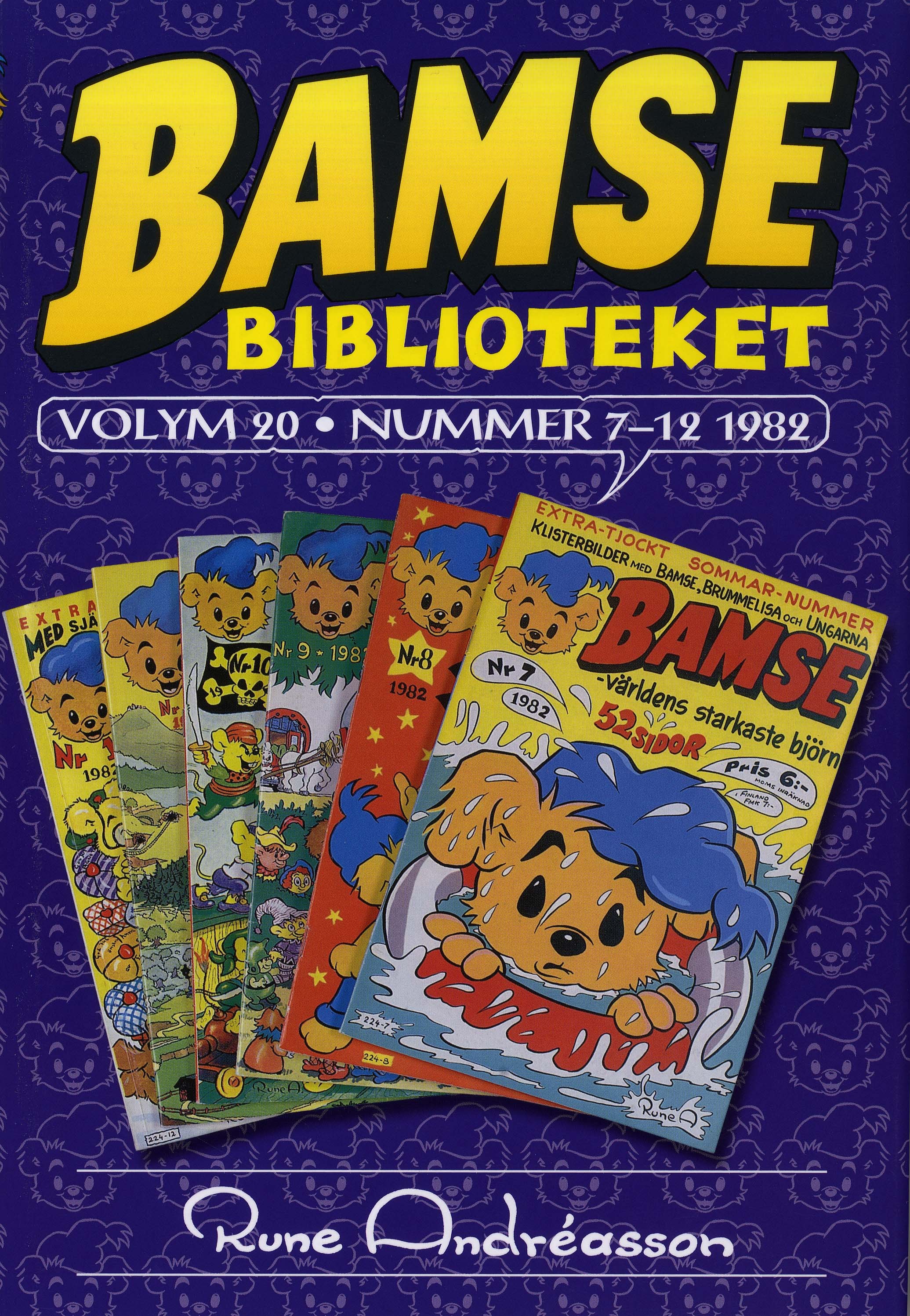Bamsebiblioteket. Vol. 20, Nummer 7-12 1982 (Hardcover)
