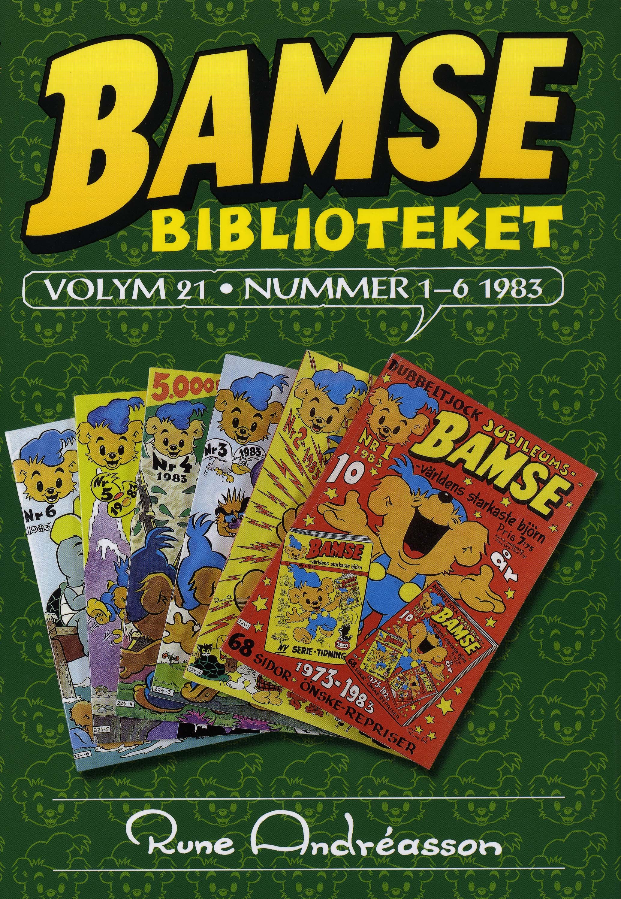 Bamsebiblioteket. Vol. 21, Nummer 1-6 1983 (Hardcover)