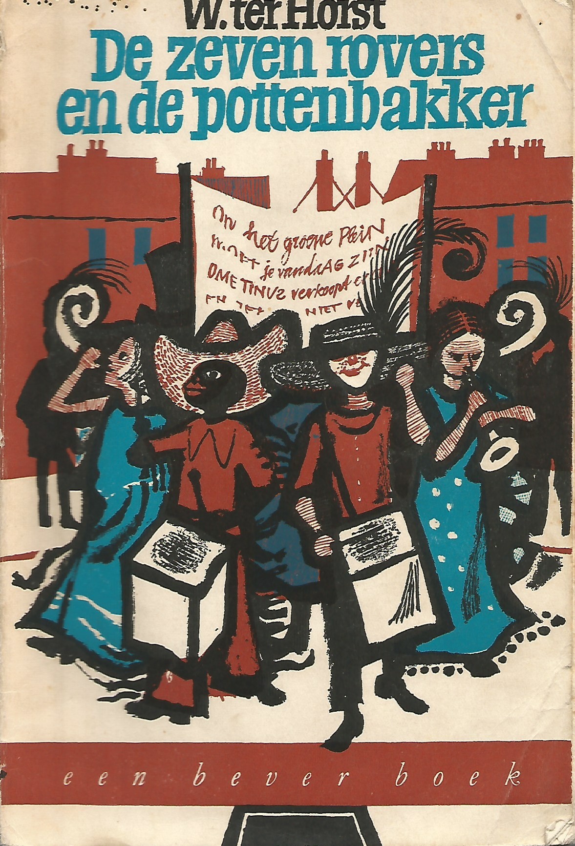 De Zeven rovers en de pottenbakker (Library Binding)