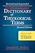 The Westminster Dictionary of Theological Terms by Donald K. McKim