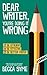 Dear Writer, You're Doing It Wrong (QuitBooks for Writers)