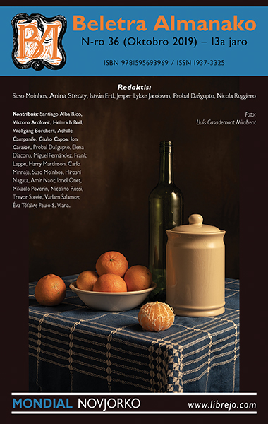 Beletra Almanako N-ro 36 (Oktobro 2019)