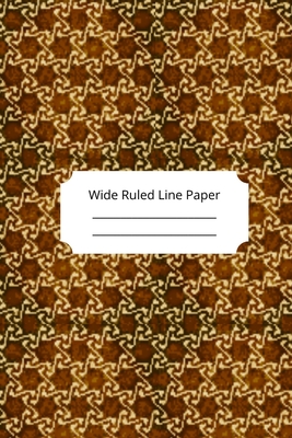 Islam Art Inspirational, Motivational and Spiritual Theme Wide Ruled Line Paper