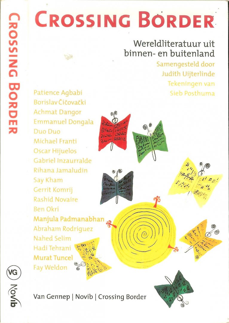 Crossing Border wereldliteratuur uit binnen- en buitenland