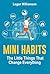 Mini Habits by Logan Williamson