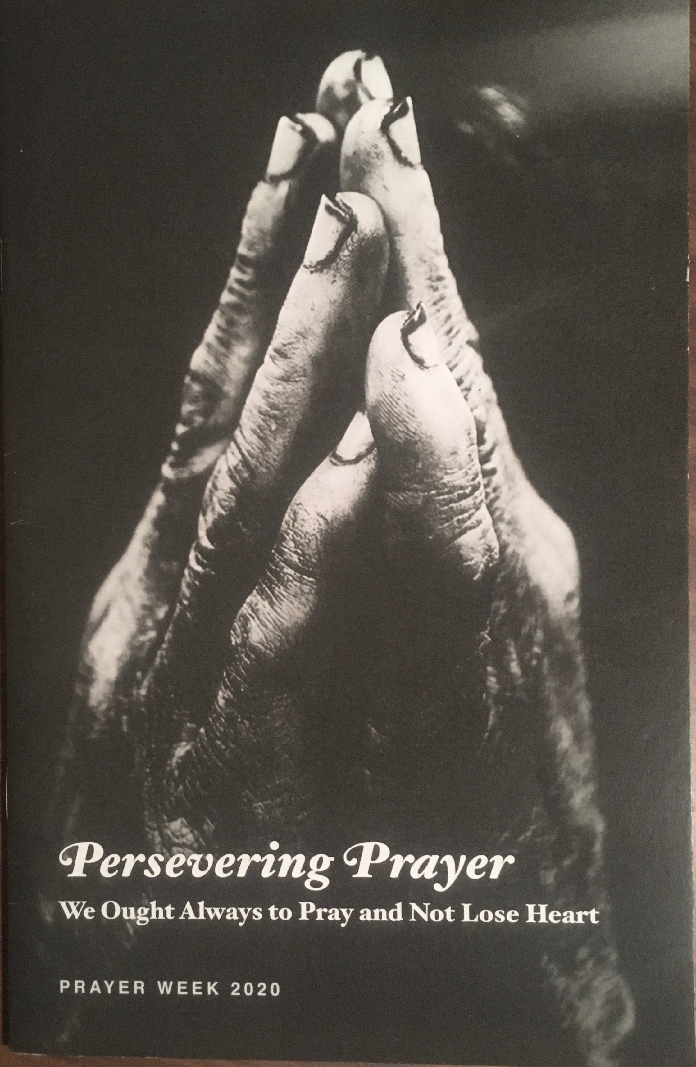 Persevering Prayer: We Ought Always to Pray and Not Lose Heart