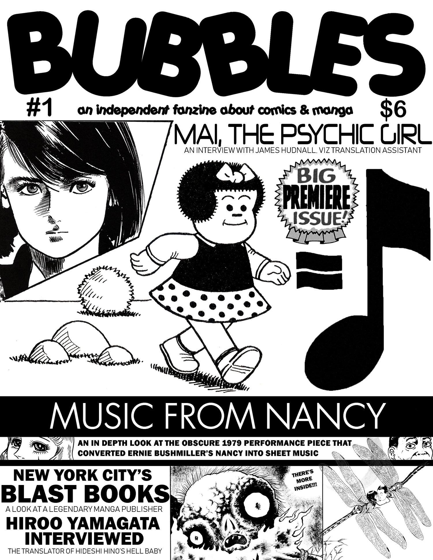 Bubbles - An independent fanzine about comics & manga - Issue #1