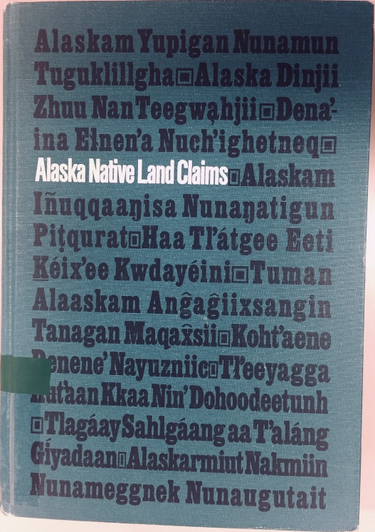 Alaska Native Land Claims (Hardcover)