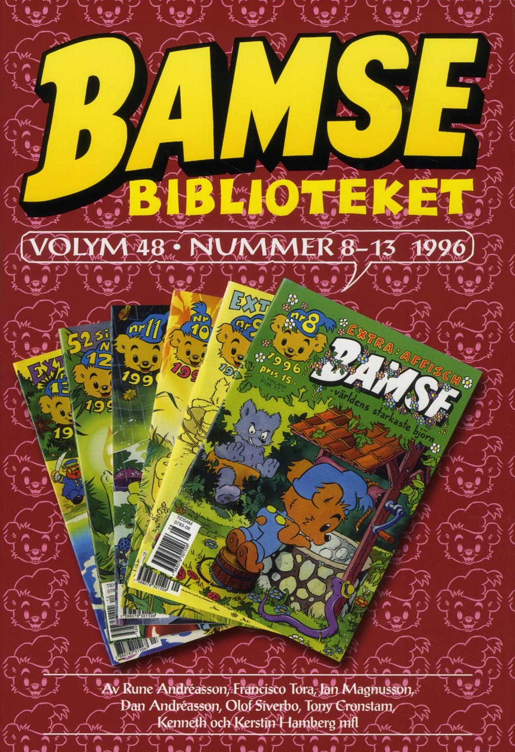 Bamsebiblioteket Vol. 48 Nummer 8-13 1996 (Hardcover)