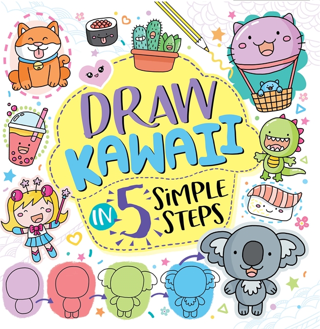 Draw Kawaii in Five Simple Steps (Paperback)