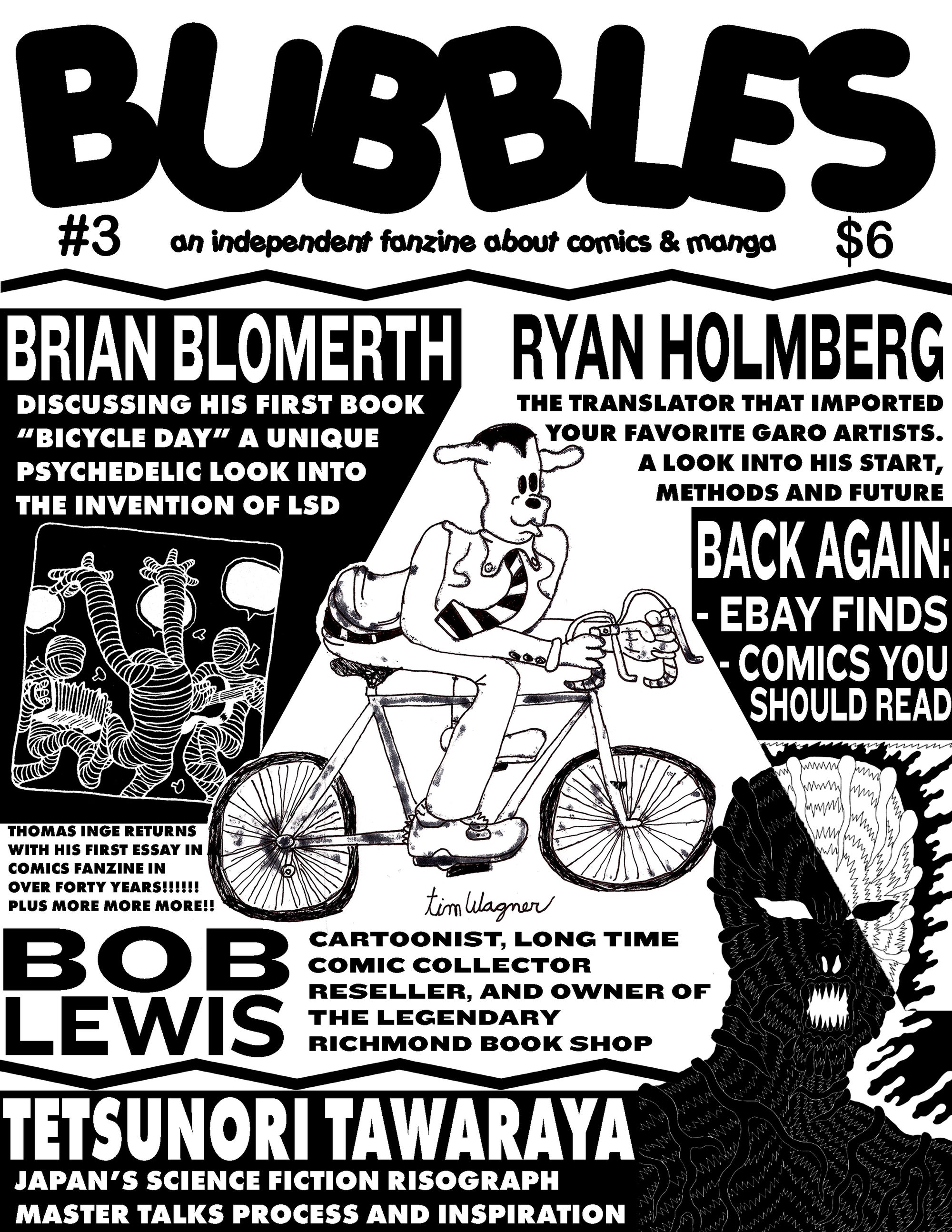 Bubbles - An independent fanzine about comics & manga - Issue #3