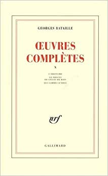 Œuvres complètes, tome X (Paperback)