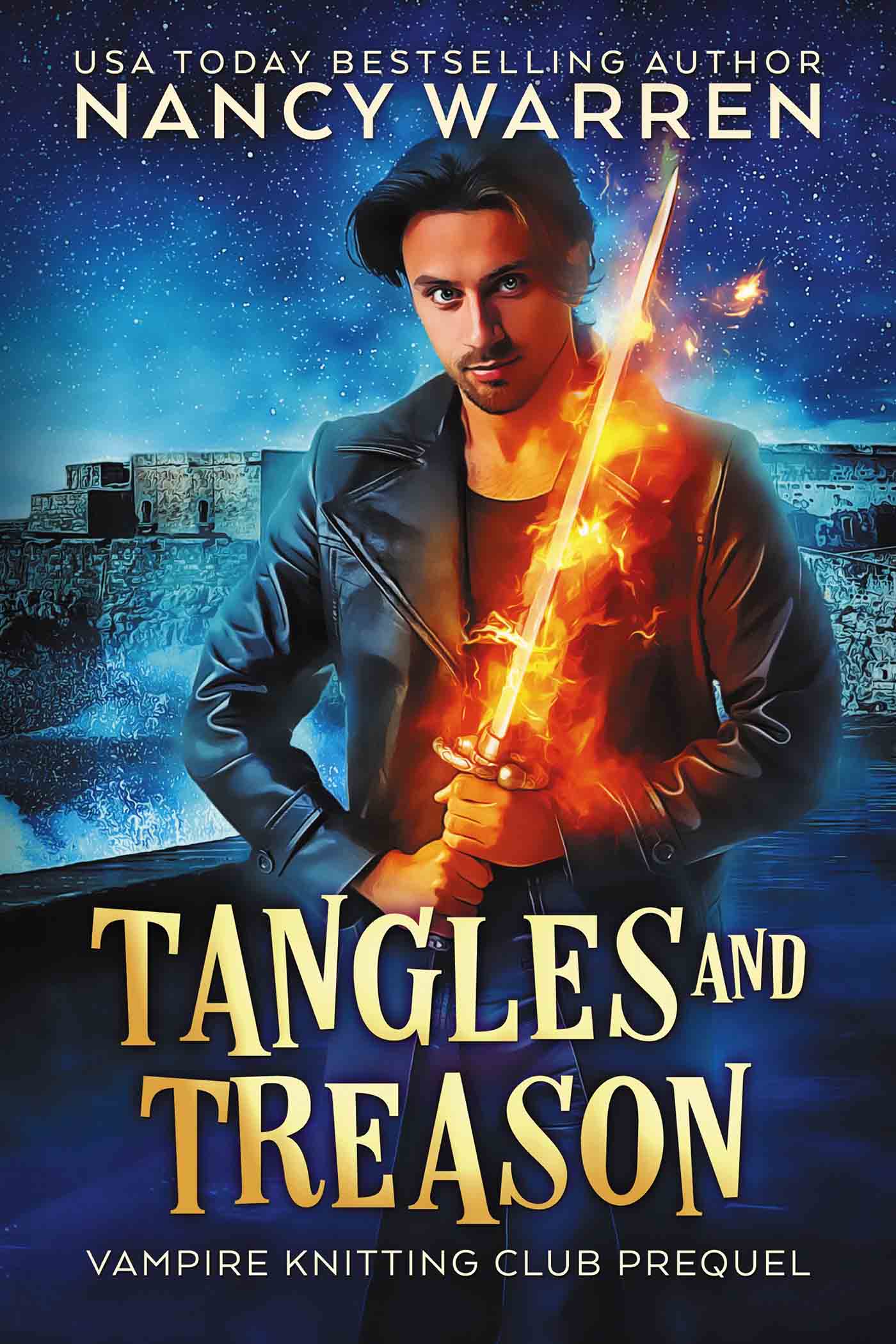 Tangles and Treason (Vampire Knitting Club, #0.5)