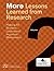 More Lessons Learned from Research, Volume 2