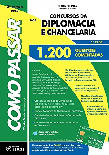 Como Passar no Concursos da Diplomacia e Chancelaria (Paperback)
