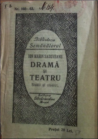 Dramă și teatru: studii și cronici