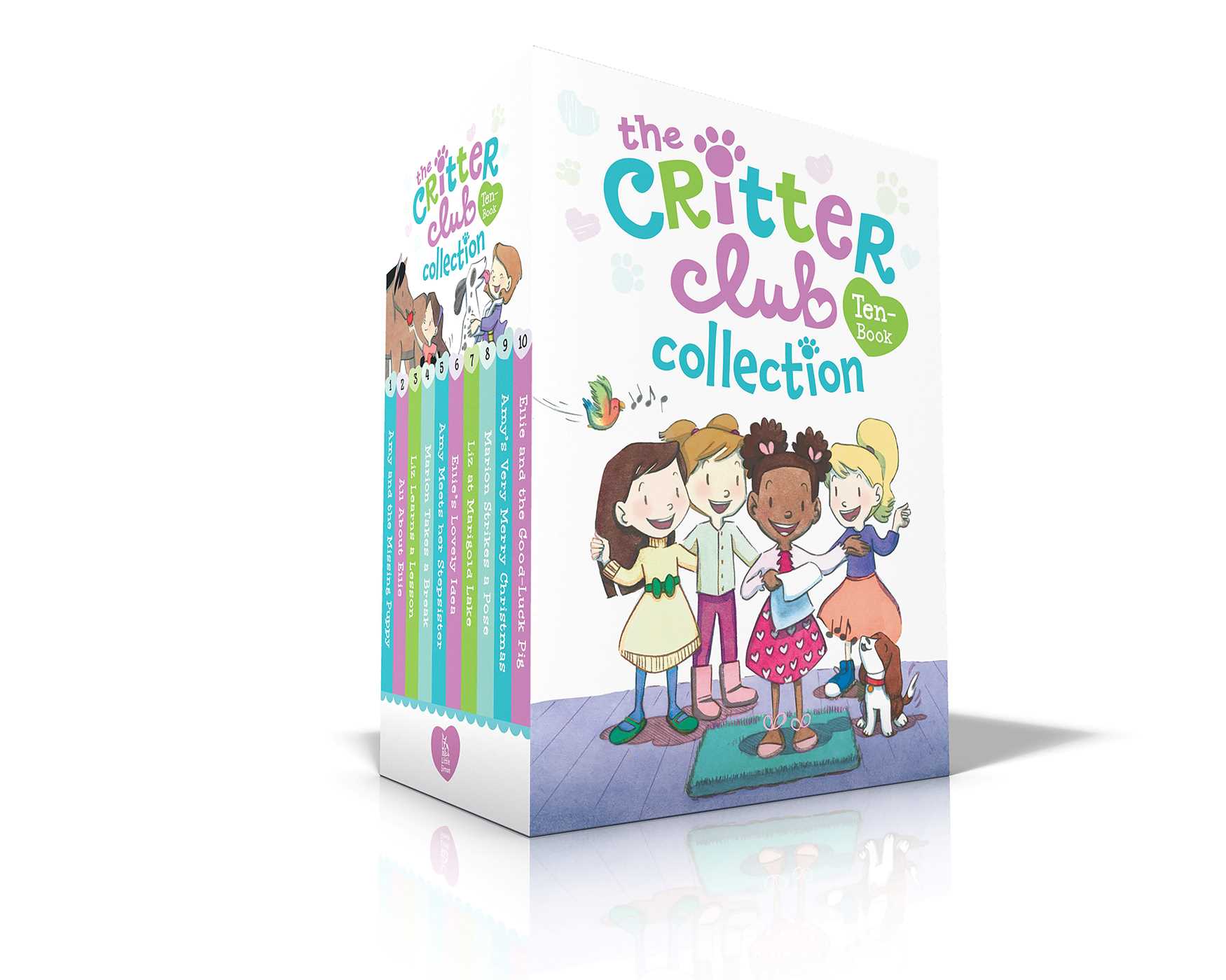 The Critter Club Ten-Book Collection (Boxed Set): Amy and the Missing Puppy; All About Ellie; Liz Learns a Lesson; Marion Takes a Break; Amy Meets Her ... Merry Christmas; Ellie and the Good-Luck Pig