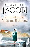 Sturm über der Villa am Elbstrand by Charlotte Jacobi