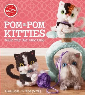 KLUTZ Pom-Pom Kitties Craft Kit (Toy)